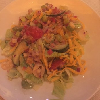 ELWAY'S Downtown - The John's Salad - and this is only a half portion. I split it with my boyfriend. Really good! - Breakfast & Brunch Near Me - Denver, Colorado