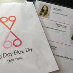 Big Day Blow Dry - Style Menu