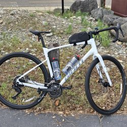 Trek Bicycle Folsom - This is the Giant Revolt 2 I should thank Trek's horrible customer service for helping me find. It rides SO much better than the Checkpoint.