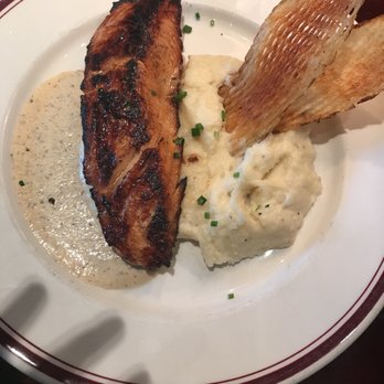 Mike's American - Salmon with mashed potatoes - American Near Me - Springfield, Virginia
