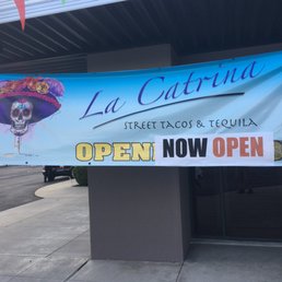 Sign outside