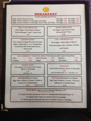 Menu photo 4 Sunshine Diner Fredericton, NB Menu photo 4 Sunshine Diner Fredericton, NB