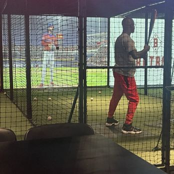 Batbox - Batting cage. Ball comes out of the screen like it's a real pitch! - Batting Cages Near Me - Dallas, Texas