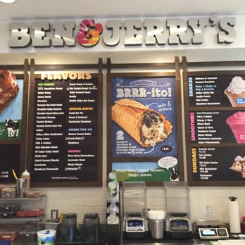 Ben & Jerry’s - Ben & Jerry's of Braintree -- South Shore Place : 37 Forbes Road, Braintree         Interior - Ice Cream & Frozen Yogurt Near Me - Braintree, Massachusetts