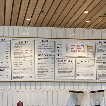 Better Buzz Coffee La Jolla - Menu - Coffee & Tea Near Me - San Diego, California