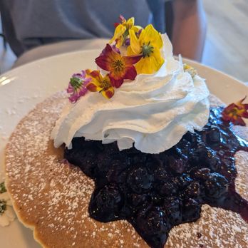 Farmer's Table - Blueberry jam pancakes - New American Near Me - La Mesa, California Farmer's Table - Blueberry jam pancakes - New American Near Me - La Mesa, California