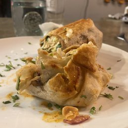 Death by Thai Shrimp Burrito.