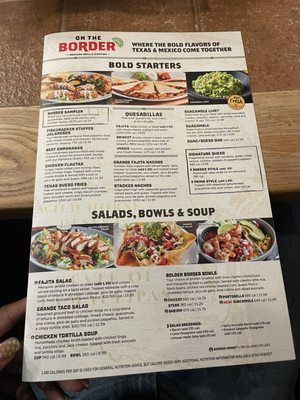 Menu photo 6 On The Border Mexican Grill & Cantina Elkridge, MD Menu photo 6 On The Border Mexican Grill & Cantina Elkridge, MD