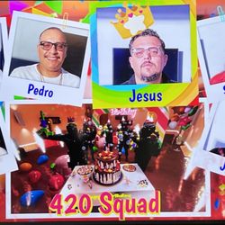 Sandbox VR - Cute team/birthday photo they made