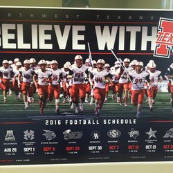 Crestview Printing - Custom Schedule Posters :)