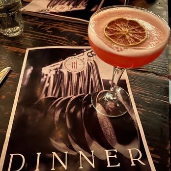 French Alpine Bistro - Pink Panther Cocktail - French Near Me - Aspen, Colorado