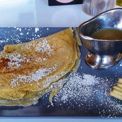 Herzstück - Pfannkuchen mit Apfelmus
