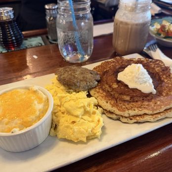The Bee & the Biscuit - Big Farm Truck breakfast with cheese grits - Breakfast & Brunch Near Me - Virginia Beach, Virginia The Bee & the Biscuit - Big Farm Truck breakfast with cheese grits - Breakfast & Brunch Near Me - Virginia Beach, Virginia