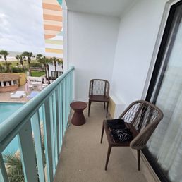 Balcony space. Balcony space.