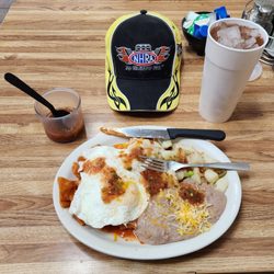La Casa Deli - Chilaquiles with eggs. Probably my favorite.