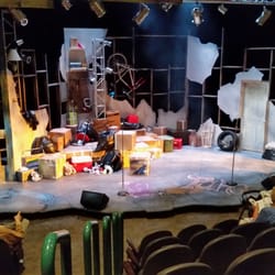 Charles R Wood Theater - Stage for "Spun - A Brother/Sister Rock Musical".