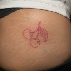 Overlord Tattoo Studio - Cherries Kaleo did for me :)