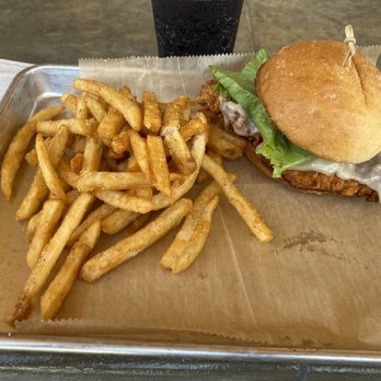 Ferus Artisan Ales - Fried Chicken Sandwich - Beer Bar Near Me - Trussville, Alabama Ferus Artisan Ales - Fried Chicken Sandwich - Beer Bar Near Me - Trussville, Alabama
