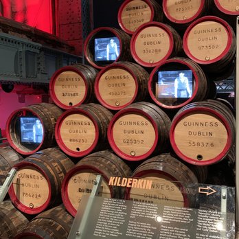 Guinness Storehouse - Old barrels - Breweries Near Me - Dublin, D