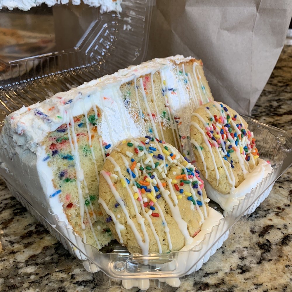 Cakes by Stephanie - @detroitdining confetti cake slice - Bakeries Near Me - Monroe, Michigan Cakes by Stephanie - @detroitdining confetti cake slice - Bakeries Near Me - Monroe, Michigan
