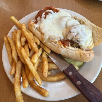 Panini's on the Waterfront - Meatball Parmigiana - Italian Near Me - Beaufort, South Carolina Panini's on the Waterfront - Meatball Parmigiana - Italian Near Me - Beaufort, South Carolina