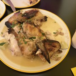 Chicken delicious! Cup of extra schmaltz.
