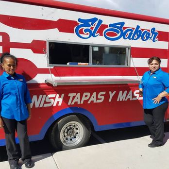 El Sabor - two women standing in front of a food truck - Spanish Near Me - Santa Fe, New Mexico El Sabor - two women standing in front of a food truck - Spanish Near Me - Santa Fe, New Mexico