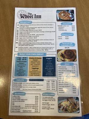 Menu photo 2 The Wheel Inn Watertown, SD