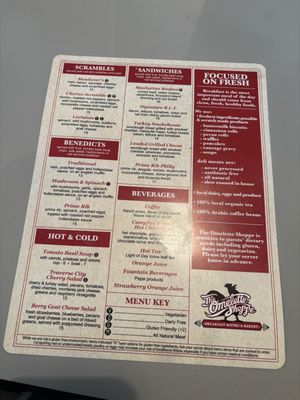 Menu photo 2 The Omelette Shoppe Traverse City, MI Menu photo 2 The Omelette Shoppe Traverse City, MI