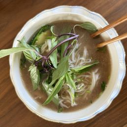 Rare steak pho Rare steak pho