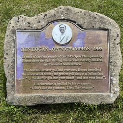 The Carnoustie Golf Club - Ben Hogans Plaque