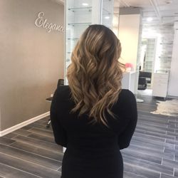 Elegance Salon - Balayage done by Danny. Absolutely stunning!