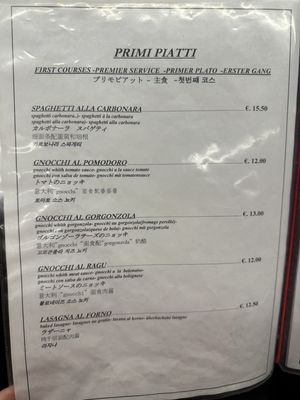 Menu photo 2 Trattoria Da Mimmo Venezia, VE Menu photo 2 Trattoria Da Mimmo Venezia, VE