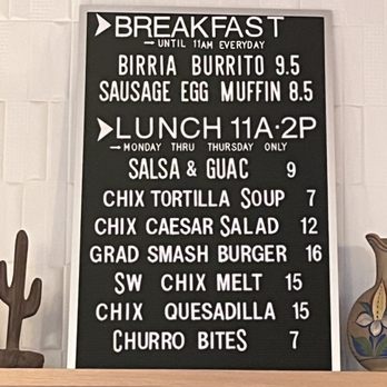 Poindexter - Menu as of January 27th - Internet Cafes Near Me - Tucson, Arizona