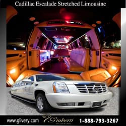 Giuberti Limousine & Party Bus - Up To 16 Passengers  Ice Bins, Glasses & Flutes  TV/DVD/CD IPod hook up Sound System  Cabin Partition LED lighting