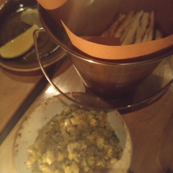 Committee - Warm pita and dip of the day!!! Yes! - Mediterranean Near Me - Boston, Massachusetts