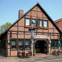 Alte Schmiede - Die Alte Schmiede liegt an der Durchgangsstraße in Petershagen