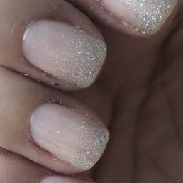 Dry skin, cuticles not removed Dry skin, cuticles not removed