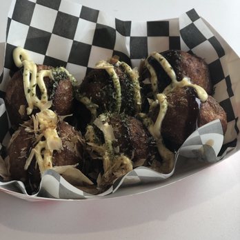 Boba Latte - Takoyaki Japanese pancake balls - Coffee & Tea Near Me - Richardson, Texas