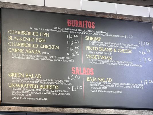 Menu photo 1 Baja Fish Tacos Norco, CA
