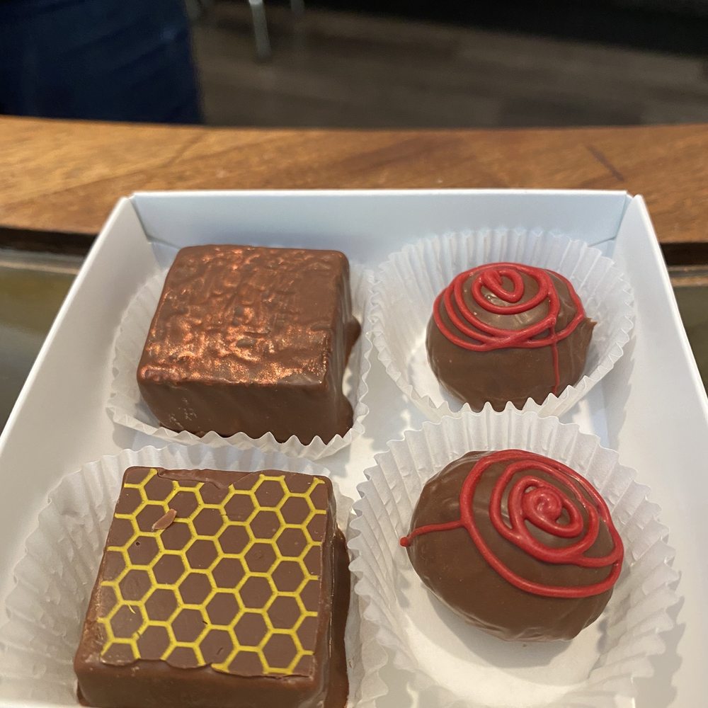 Cherri's Chocol'art - Truffles to go.  Mexican hot cocoa was the - Chocolatiers & Shops Near Me - Kalamazoo, Michigan