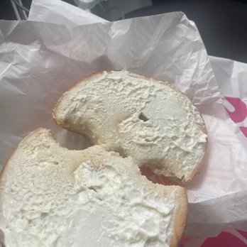 Dunkin' - Little to none cream cheese on the bagel. - Donuts Near Me - Suisun City, California Dunkin' - Little to none cream cheese on the bagel. - Donuts Near Me - Suisun City, California