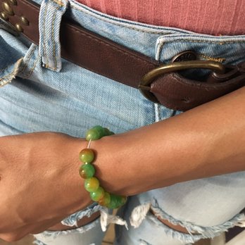 D N Nails & Spa - My green bracelet, so cute and sweet of her! - Nail Salons Near Me - Clovis, California