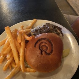 Mushroom Swiss Burger