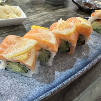 Hangetsu Sushi - 49er roll - bright and creamy deliciousness - Japanese Near Me - Half Moon Bay, California Hangetsu Sushi - 49er roll - bright and creamy deliciousness - Japanese Near Me - Half Moon Bay, California