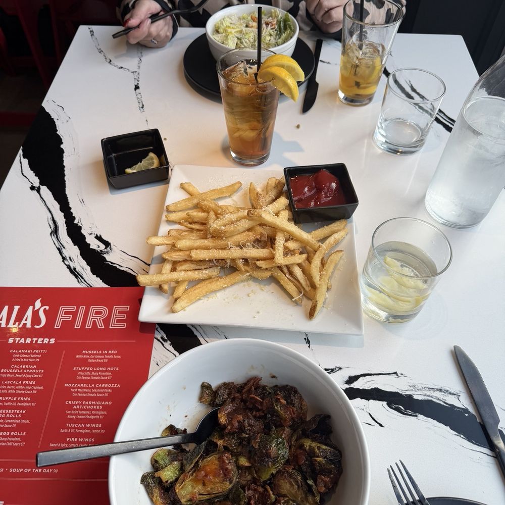 Calabrian Brussel Sprouts Truffle Fries Calabrian Brussel Sprouts Truffle Fries