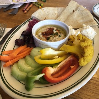 Baldwin Saloon - Hummus plate - with pickled cauliflower:) - American Near Me - The Dalles, Oregon