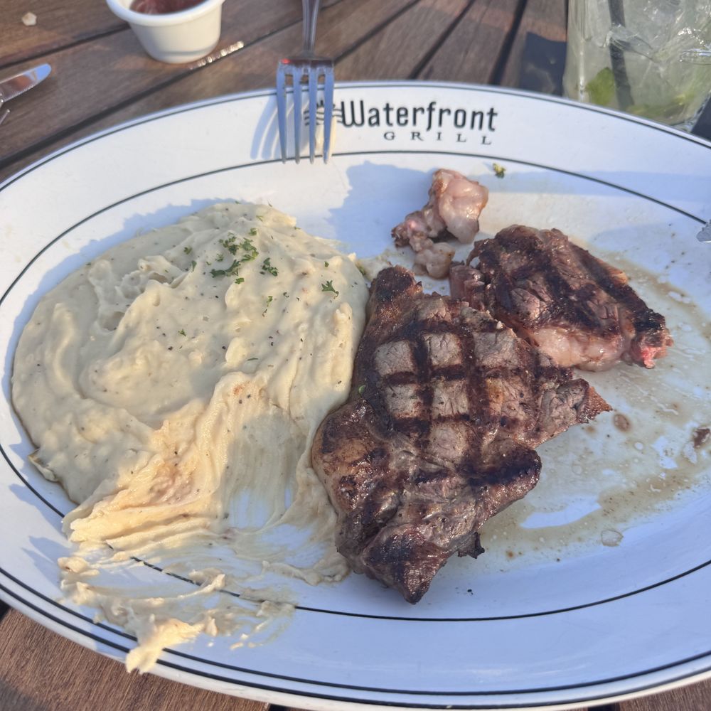 Waterfront Grill - Ribeye & Cheddar, Bacon and Jalapeno Mashed Potatoes - Sushi Bars Near Me - Jenks, Oklahoma Waterfront Grill - Ribeye & Cheddar, Bacon and Jalapeno Mashed Potatoes - Sushi Bars Near Me - Jenks, Oklahoma
