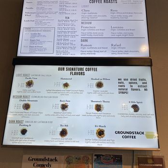 Groundstack Coffee - Menu, March 2025 - Coffee & Tea Near Me - Stockton, California