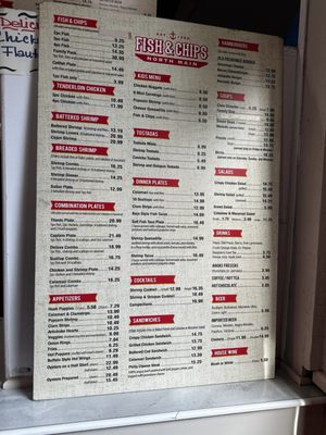 Menu photo 1 Fish & Chips North Main Salinas, CA